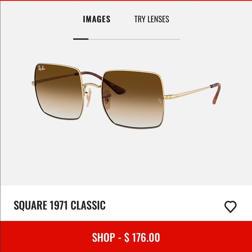 RayBan Square 1971 Classic